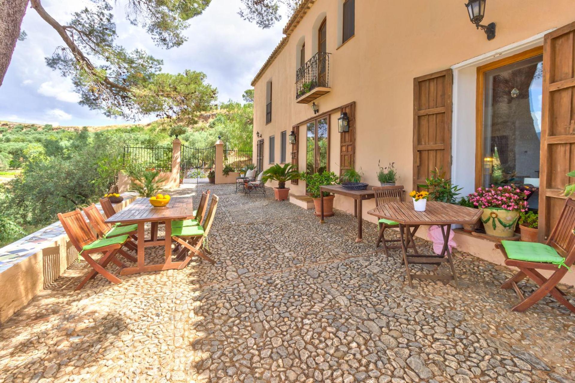 مبيت وإفطار Albuñuelas Cortijo El Pino Retreat المظهر الخارجي الصورة